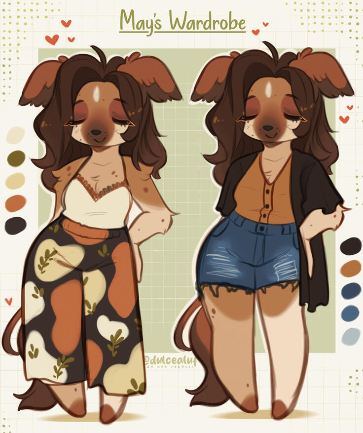 oc design: may outfits • 2025